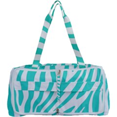 Blue Zebra Vibes Animal Print   Multi Function Bag by ConteMonfrey