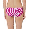 Pink Fucsia Zebra Vibes Animal Print Classic Bikini Bottoms View2