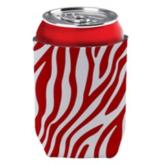 Red Zebra Vibes Animal Print  Can Holder by ConteMonfrey