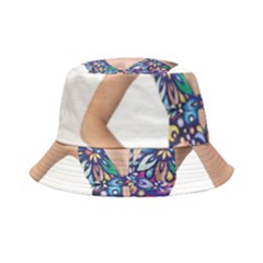 Leafs And Floral Print Bucket Hat by BellaVistaTshirt02