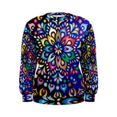 Leafs And Floral Women s Sweatshirt