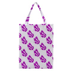 Purple Butterflies On Their Own Way  Classic Tote Bag by ConteMonfrey