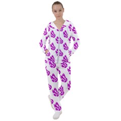 Purple Butterflies On Their Own Way  Women s Tracksuit by ConteMonfrey