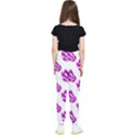 Purple Butterflies On Their Own Way  Kids  Elastic Waist Pants View2