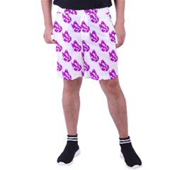 Purple Butterflies On Their Own Way  Men s Pocket Shorts by ConteMonfrey