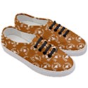 Brown Golden Bees Women s Classic Low Top Sneakers View3