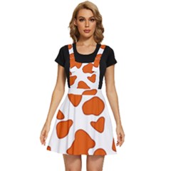 Orange Cow Dots Apron Dress by ConteMonfrey