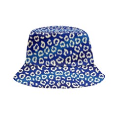 Animal Print - Blue - Leopard Jaguar Dots Small  Bucket Hat by ConteMonfrey