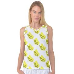 Yellow Butterflies On Their Own Way Women s Basketball Tank Top by ConteMonfrey