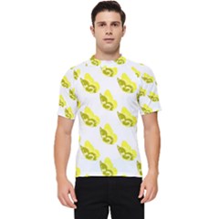 Yellow Butterflies On Their Own Way Men s Short Sleeve Rash Guard by ConteMonfrey