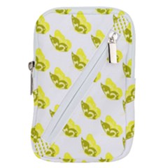 Yellow Butterflies On Their Own Way Belt Pouch Bag (large) by ConteMonfrey