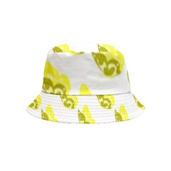 Yellow Butterflies On Their Own Way Inside Out Bucket Hat (kids) by ConteMonfrey