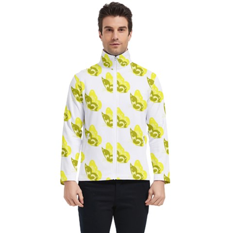 Yellow Butterflies On Their Own Way Men s Bomber Jacket by ConteMonfrey