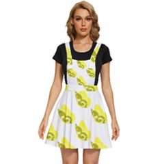 Yellow Butterflies On Their Own Way Apron Dress by ConteMonfrey