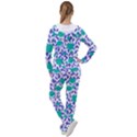 Green Flowers On The Wall Women s Tracksuit View2