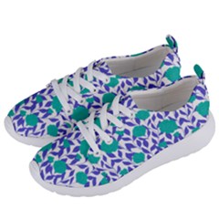 Green Flowers On The Wall Women s Lightweight Sports Shoes by ConteMonfrey