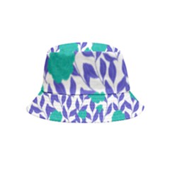 Green Flowers On The Wall Bucket Hat (kids) by ConteMonfrey