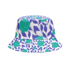 Green Flowers On The Wall Inside Out Bucket Hat by ConteMonfrey