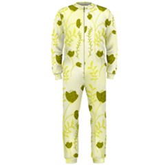 Yellow Classy Tulips  Onepiece Jumpsuit (men) by ConteMonfrey