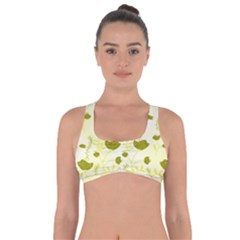 Yellow Classy Tulips  Got No Strings Sports Bra by ConteMonfrey