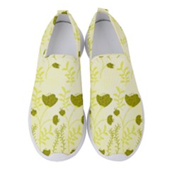 Yellow Classy Tulips  Women s Slip On Sneakers by ConteMonfrey