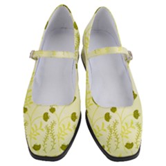 Yellow Classy Tulips  Women s Mary Jane Shoes by ConteMonfrey