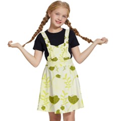 Yellow Classy Tulips  Kids  Apron Dress by ConteMonfrey