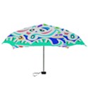 Crazy Pop Art - Doodle Animals   Mini Folding Umbrellas View3