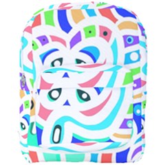 Crazy Pop Art - Doodle Animals   Full Print Backpack by ConteMonfrey