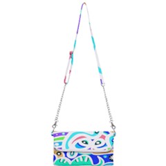 Crazy Pop Art - Doodle Animals   Mini Crossbody Handbag by ConteMonfrey