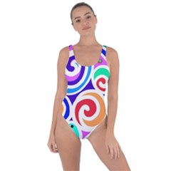 Crazy Pop Art - Doodle Circles   Bring Sexy Back Swimsuit by ConteMonfrey