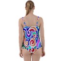 Crazy Pop Art - Doodle Circles   Twist Front Tankini Set View2