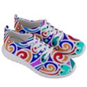 Crazy Pop Art - Doodle Circles   Men s Lightweight Sports Shoes View3