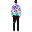 Crazy Pop Art - Doodle Circles   Men s Long Sleeve Rash Guard View2