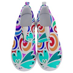 Crazy Pop Art - Doodle Circles   No Lace Lightweight Shoes by ConteMonfrey