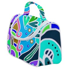 Crazy Pop Art - Doodle Hearts   Satchel Handbag by ConteMonfrey