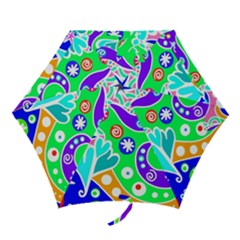 Crazy Pop Art - Doodle Lover   Mini Folding Umbrellas by ConteMonfrey