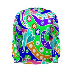 Crazy Pop Art - Doodle Lover   Women s Sweatshirt by ConteMonfrey