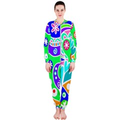 Crazy Pop Art - Doodle Lover   Onepiece Jumpsuit (ladies)