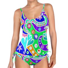 Crazy Pop Art - Doodle Lover   Tankini Set by ConteMonfrey