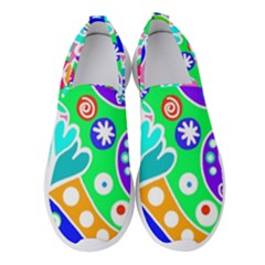 Crazy Pop Art - Doodle Lover   Women s Slip On Sneakers by ConteMonfrey