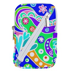 Crazy Pop Art - Doodle Lover   Belt Pouch Bag (large) by ConteMonfrey