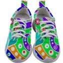 Crazy Pop Art - Doodle Lover   Kids Athletic Shoes View1