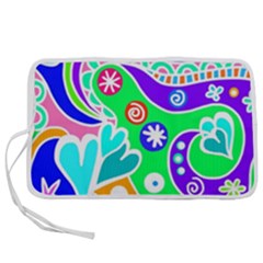 Crazy Pop Art - Doodle Lover   Pen Storage Case (s) by ConteMonfrey