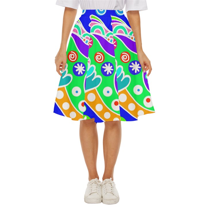 Crazy Pop Art - Doodle Lover   Classic Short Skirt