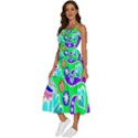 Crazy Pop Art - Doodle Lover   Sleeveless Shoulder Straps Boho Dress View2