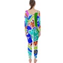 Crazy Pop Art - Doodle Buddies  Long Sleeve Catsuit View2