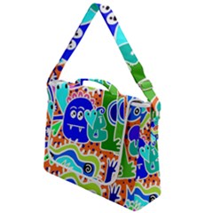 Crazy Pop Art - Doodle Buddies  Box Up Messenger Bag by ConteMonfrey