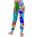 Crazy Pop Art - Doodle Buddies  Kids  Lightweight Velour Leggings View4