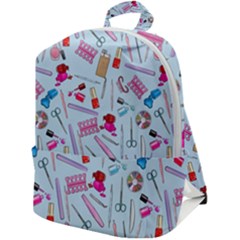 Manicure Nail Zip Up Backpack